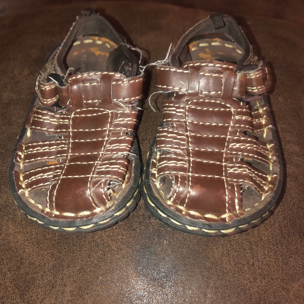 Brown sandals